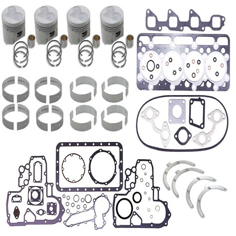 mini excavator engine overhaul kit|Kubota Engine Overhaul Kit .